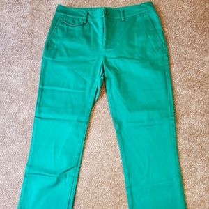 Lauren Ralph Lauren Green crop pants 6